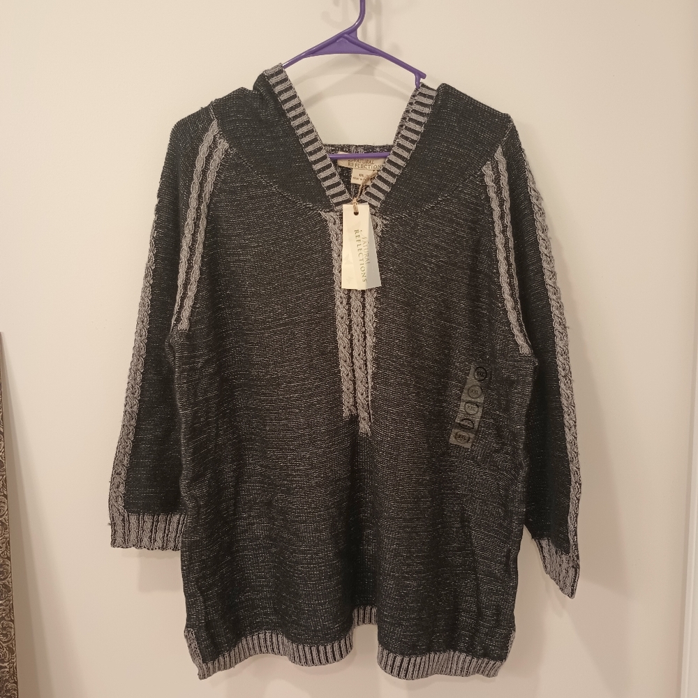 Natural Reflections Cable Knit Sweater